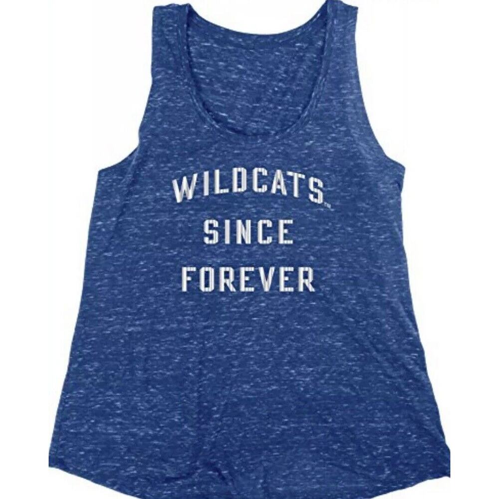 New NCAA Kentucky Wildcats Womans Sz Medium Tank Confetti Tulip Muscle Shirt NWT